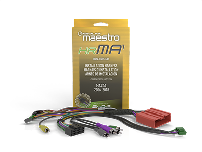 iDatalink Maestro HRN-HRR-MA1 Plug and Play T-Harness for Mazda Vehicles