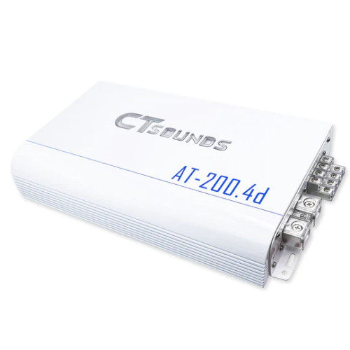 CT Sounds ATv2-200.4D 4-Channel Car Audio Amplifier - 285W RMS x 4 