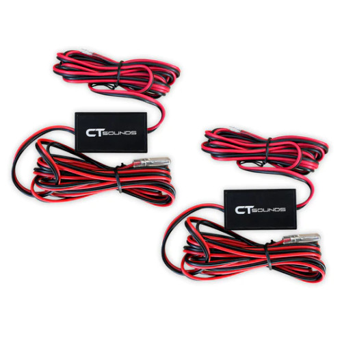 CT Sounds MESO-25-TWT 25mm 50W RMS Flush-Mount Premium Silk-Dome Tweeters (Pair)