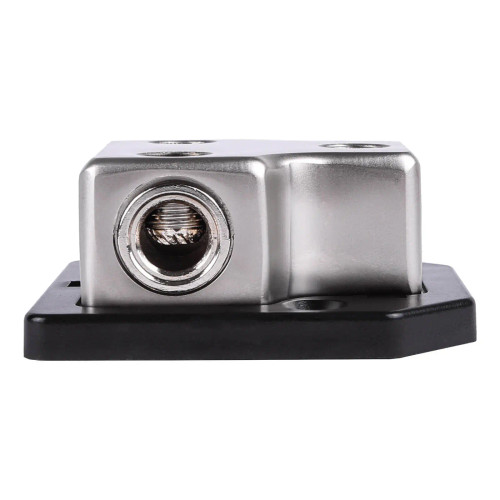 Skar Audio SK-DIST-BLK3 1 x 1/0 or 4 Gauge to 2 x 1/0 or 4 Gauge Power Distribution Block