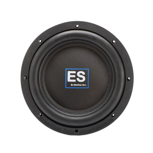 American Bass ES-1244 12" 800W RMS Slim Subwoofer - Dual 4 Ohm