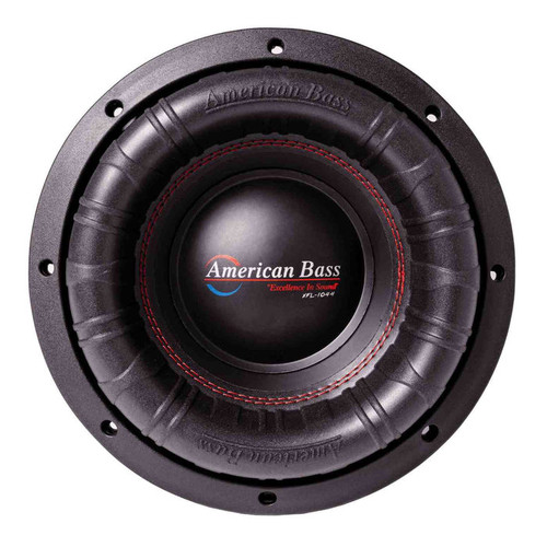 American Bass XFL-1044 10" 1500W RMS  Subwoofer - Dual 4 Ohm 