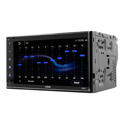 DS18 DDX7CP 7" Touchscreen Mech-Less Double-Din Head Unit with Apple Carplay