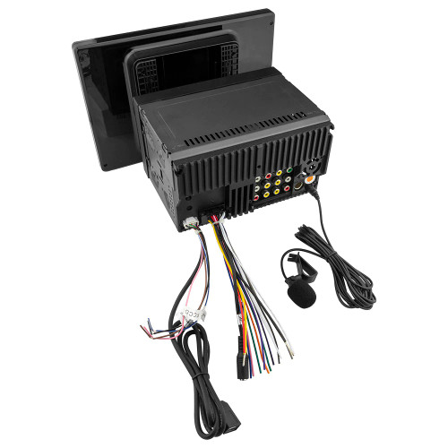 DS18 DDX10.5CP 10.5" Touchscreen Mech-Less Double-Din Head Unit with Apple Carplay