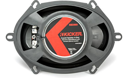 Kicker 44KSC6804 6"x8" 2-Way Car Speakers