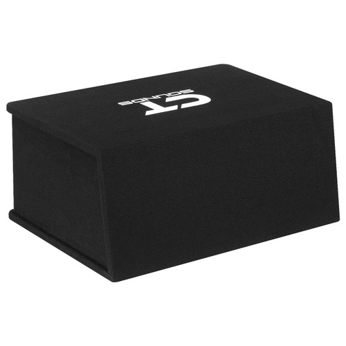 CT Sounds TROPO-2X12D4 Dual 12” 1300W RMS Loaded Tropo Series Ported Car Subwoofer Box
