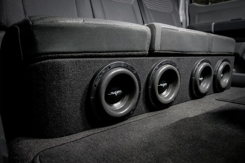 Skar Audio Quad 8" Ported Subwoofer Enclosure for 2015-Up Ford F-150 Super Crew Cab