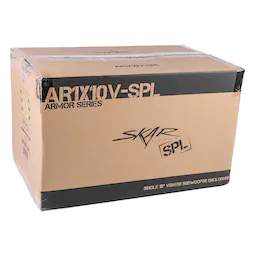 Skar Audio AR1X10V-SPL Single 10" 'SPL Series' Armor Coated Ported Subwoofer Enclosure