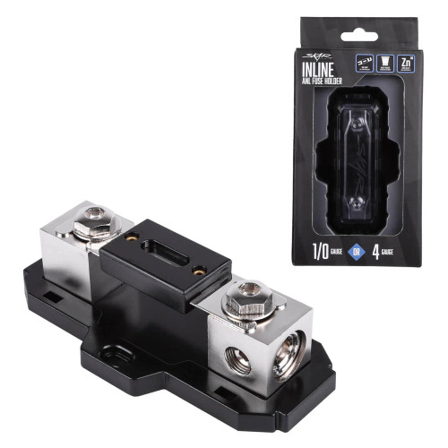 Skar Audio SK-INLINE-FUSEANL300 1/0 or 4 Gauge Inline ANL Fuse Holder with 300 Amp ANL Fuse