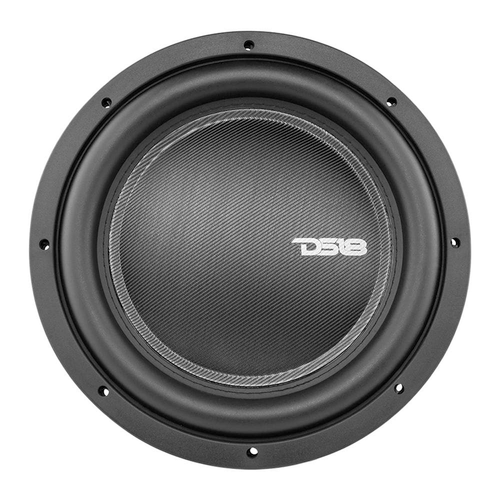 DS18 IXS12.4D 12" 800W RMS Shallow Mount Car Subwoofer - Dual 4 Ohm