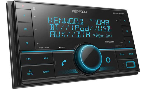 Kenwood DPX304MBT 2-Din Mechless Digital Media Receiver - Open Box