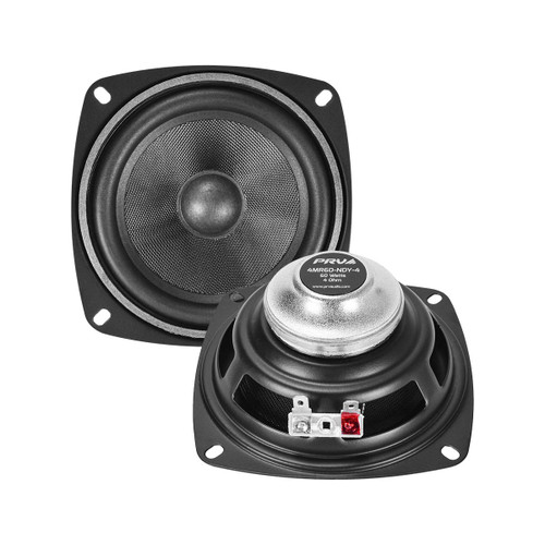 PRV Audio 4MR60-NDY-4 4" Neodymium Midrange Loudspeaker - 4 Ohm