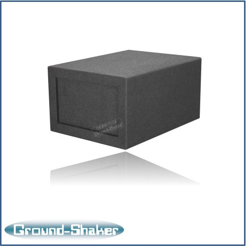 Ground Shaker 30HZ18B Black 8" Single Competition Ported Sub Box