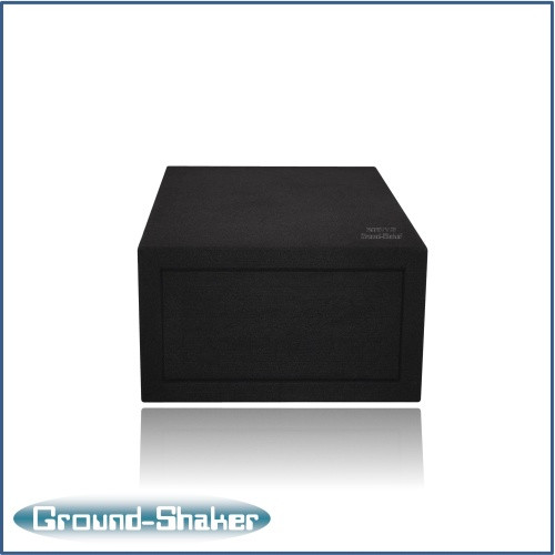 Ground Shaker 30HZ210B Black 10" Dual Competition Ported Sub Box