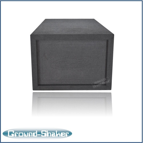 Ground Shaker 30HZ215B Black 15" Dual Competition Ported Sub Box