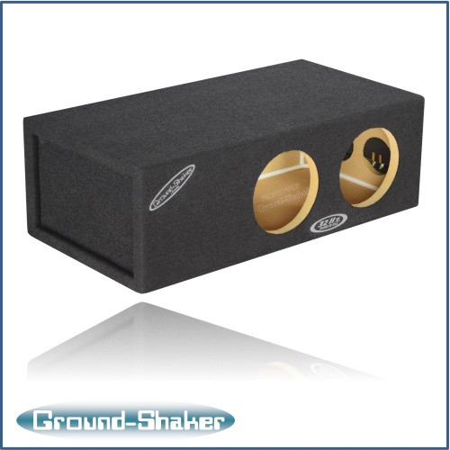 Ground Shaker 32HZ26B Black 6.5" Dual 32Hz Ported Sub Box