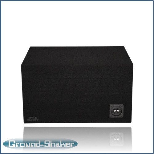Ground Shaker 32HZ112B Black 12" Single Competition 32hz Ported Sub Box