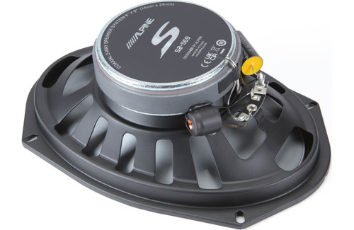 Alpine S2-S69 Next-Generation S-Series 6x9" 85W RMS Coaxial 2-Way Speakers