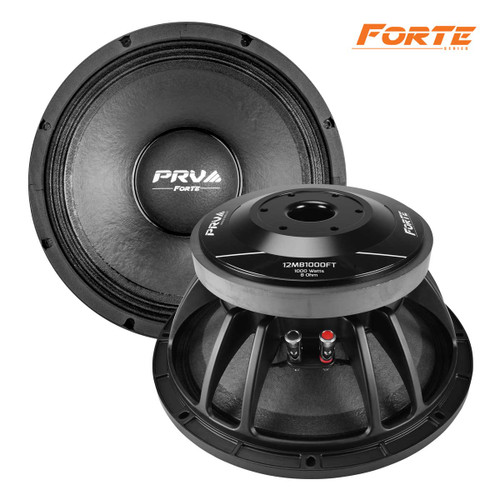 PRV Audio 12MB1000FT 12" Midbass Loudspeaker - 8 Ohm