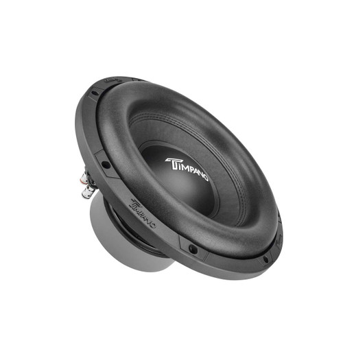 Timpano TPT-T1000-12 D4 12" 600W RMS Car Audio Subwoofer - Dual 4 Ohm