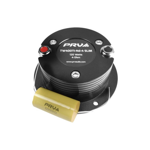 PRV Audio TW400Ti-Nd-4 SLIM 1" Bullet Super Tweeter 60W RMS - 4 Ohms (Pair)