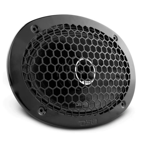 DS18 PRO-ZT69 6x9" 275W RMS Mid-Range Loudspeaker with Built-in Bullet Tweeter and Grill  - 4 Ohm