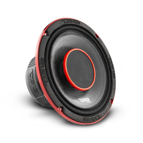 DS18 PRO-HY8.4B 8" 250W RMS Mid-Range Water Resistant Loudspeaker with Built-in Driver - 4 Ohm