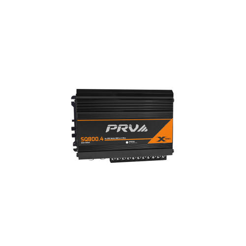 PRV Audio SQ800.4 4 Channel Mini Full Range Amplifier - 2 Ohms