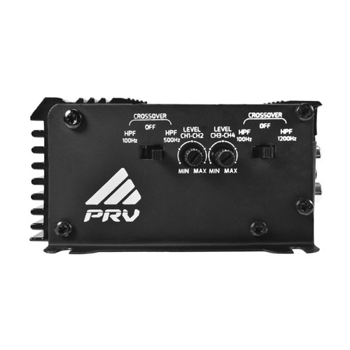 PRV Audio SQ800.4 4 Channel Mini Full Range Amplifier - 2 Ohms