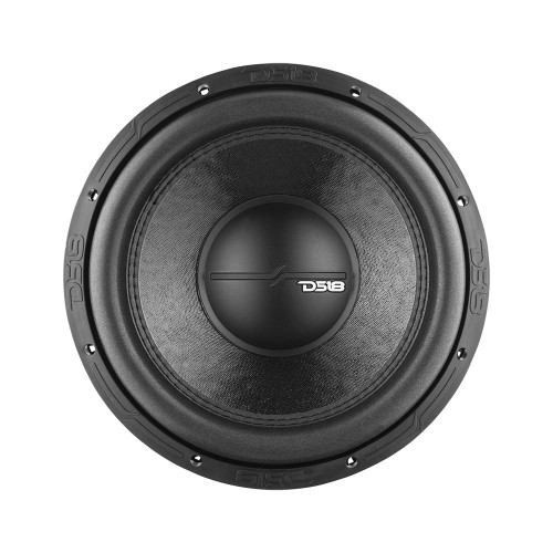 DS18 ZR12.2D 12" 750W RMS Car Subwoofer - Dual 2 Ohm