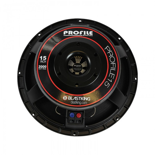 BlastKing Profile15 15″ 1000W RMS High Output Woofer - 8 Ohms (Each)