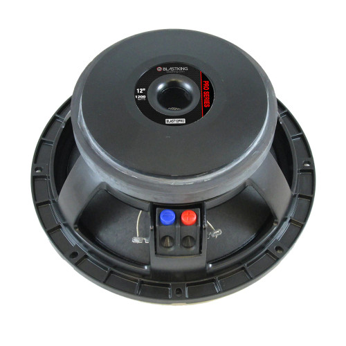 BlastKing BLAST12PRO 12" 600W RMS Midbass Speaker - 8 Ohms (Each)