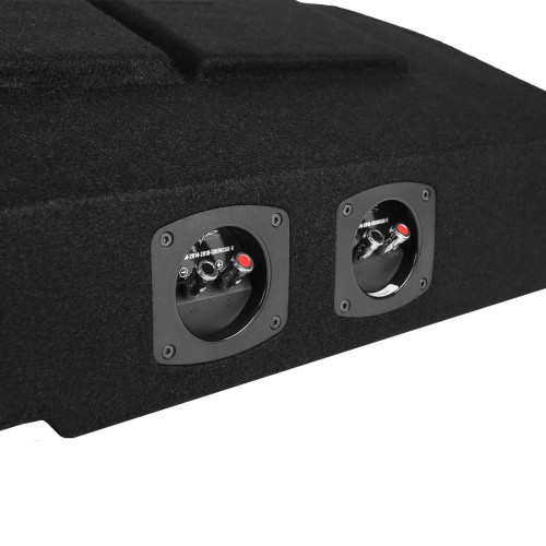 Skar Audio Dual 8" Ported Subwoofer Enclosure for 2014-2018 Chevy Silverado & GMC Sierra Crew Cab 