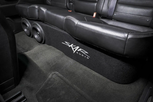 Skar Audio Dual 8" Ported Subwoofer Enclosure for 2014-2018 Chevy Silverado & GMC Sierra Crew Cab 