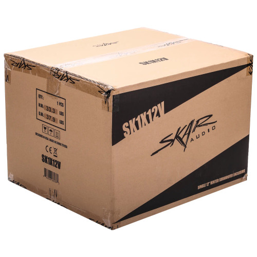 Skar Audio SK1X12V Single 12" Ported Subwoofer Enclosure