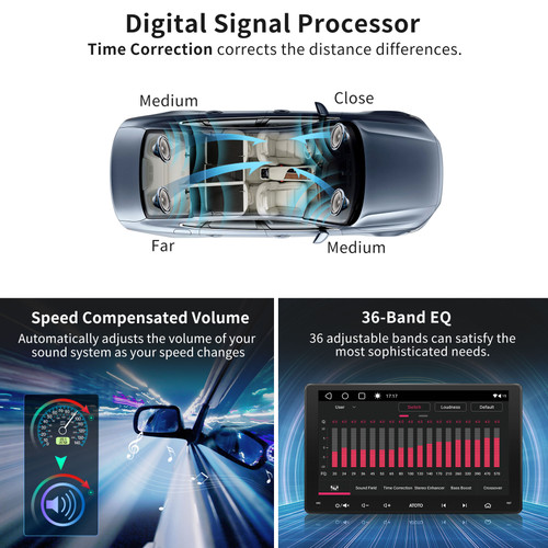 Atoto A6 PF 9" Double-DIN Car Stereo with Wireless CarPlay & Android Auto