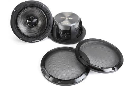 Alpine Status HDZ-65C Hi-Res 6.5” 100W RMS 2-Way Component Speaker Set