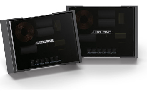 Alpine Status HDZ-65CS Hi-Res 6.5” 100W RMS 2-Way Slim-fit Component Speaker Set