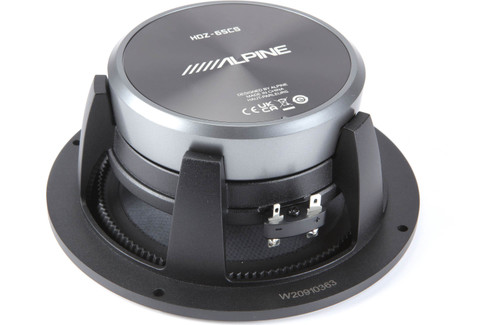 Alpine Status HDZ-65CS Hi-Res 6.5” 100W RMS 2-Way Slim-fit Component Speaker Set