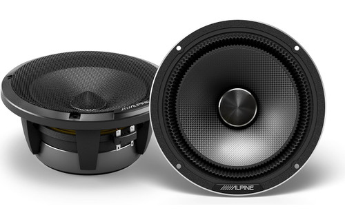 Alpine Status HDZ-65CS Hi-Res 6.5” 100W RMS 2-Way Slim-fit Component Speaker Set