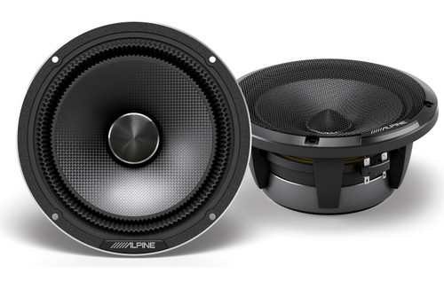 Alpine Status HDZ-65CS Hi-Res 6.5” 100W RMS 2-Way Slim-fit Component Speaker Set