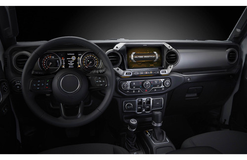 Alpine I509-WRA-JL 9 Weather-Resistant Digital Media Receiver with Hi-Res Audio Playback  for 2018-Up Jeep® Wrangler JL and Gladiator