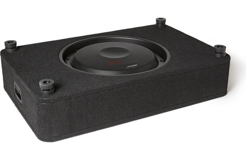 Alpine RS-SB12 Single 12” 600W RMS R-Series Shallow Preloaded Subwoofer Enclosure