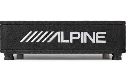 Alpine RS-SB10 Single 10” 600W RMS R-Series Shallow Preloaded Subwoofer Enclosure