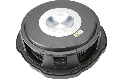 Alpine RS-W12D4 12" 600W RMS R-Series Shallow Subwoofer - Dual 4 Ohm 
