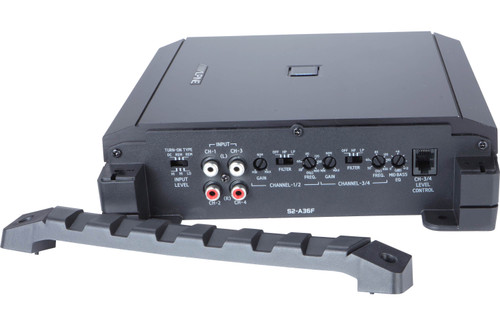 Alpine S2-A36F Next-Generation S-Series 4-Channel Amplifier — 60W RMS x 4