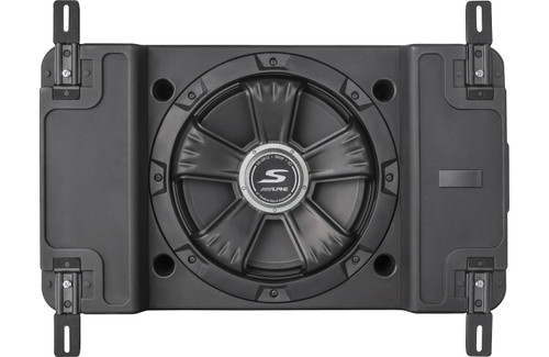 Alpine SS-SB12 Single 12” 300W RMS S-Series Shallow Preloaded Subwoofer Enclosure