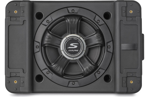 Alpine SS-SB10 Single 10” 300W RMS S-Series Shallow Preloaded Subwoofer Enclosure