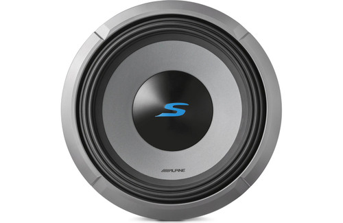 Alpine S2-W12D4 S-Series 12" 600W RMS Subwoofer - Dual 4 Ohm 