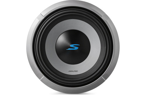 Alpine S2-W10D2 S-Series 10" 600W RMS Subwoofer - Dual 2 Ohm 
